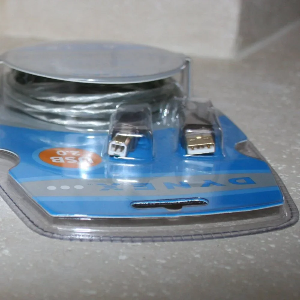 Insignia & Dynex 6 FT. USB 2.0 A to B Cables (NIB)